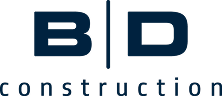 BD Construction logo.