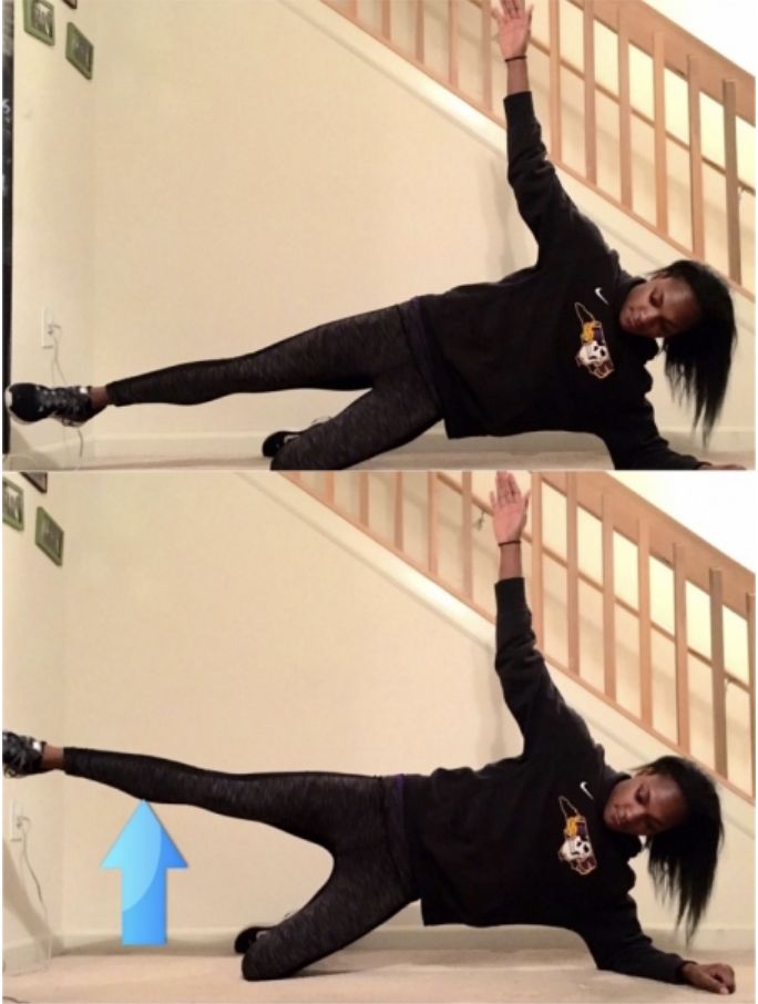 Modified Side Plank with Leg Lifts