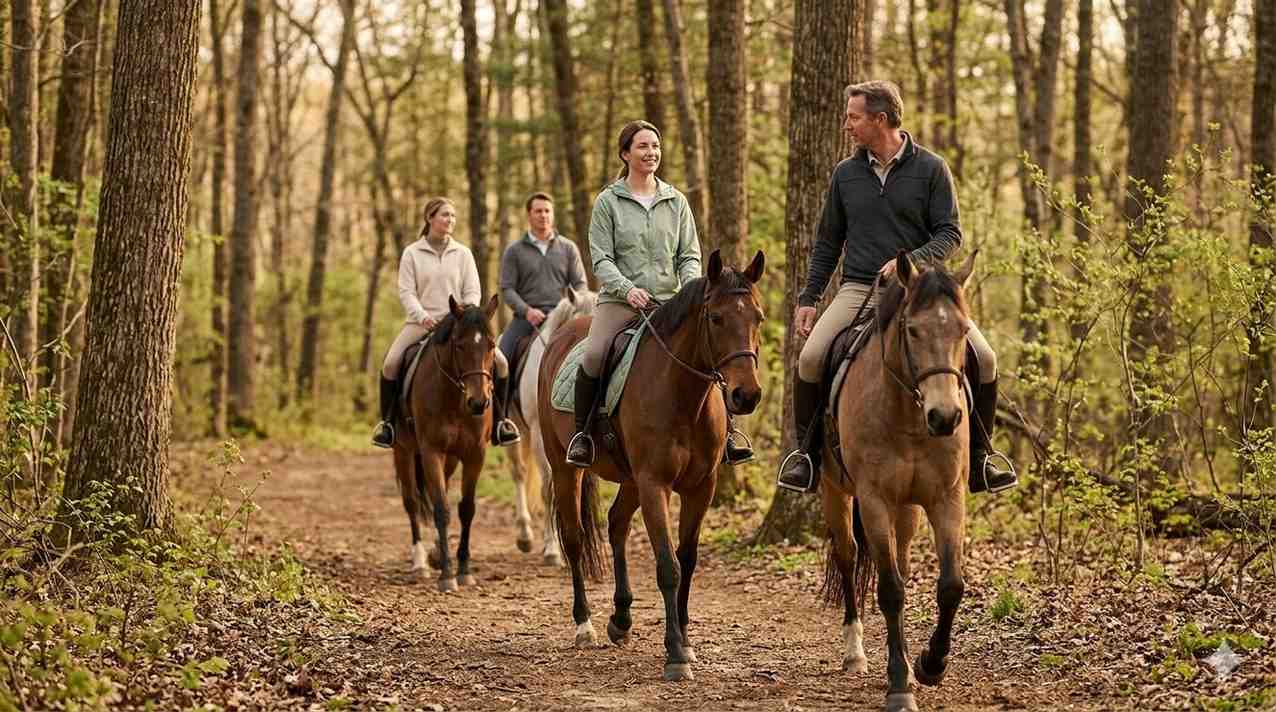 What to Expect on a Horseback Riding Trail Ride Near Me