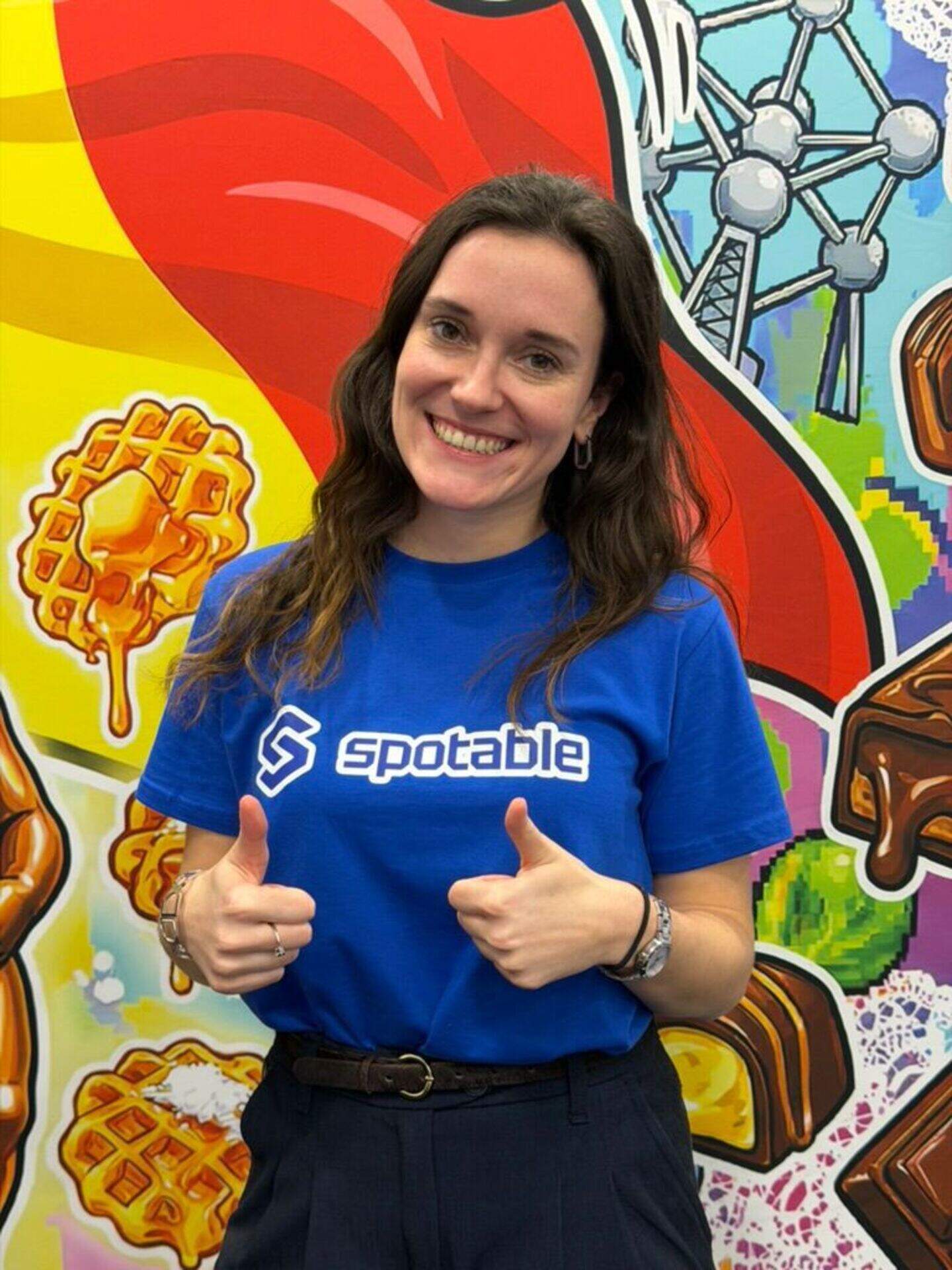 Julie Dumoulin, mede-oprichter van Spotable: “We willen graag de volgende unicorn worden, we spreken heel vaak met de mensen van de vier eenhoorns.”