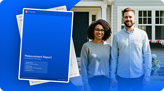 sharing your roof measurements with happy customers