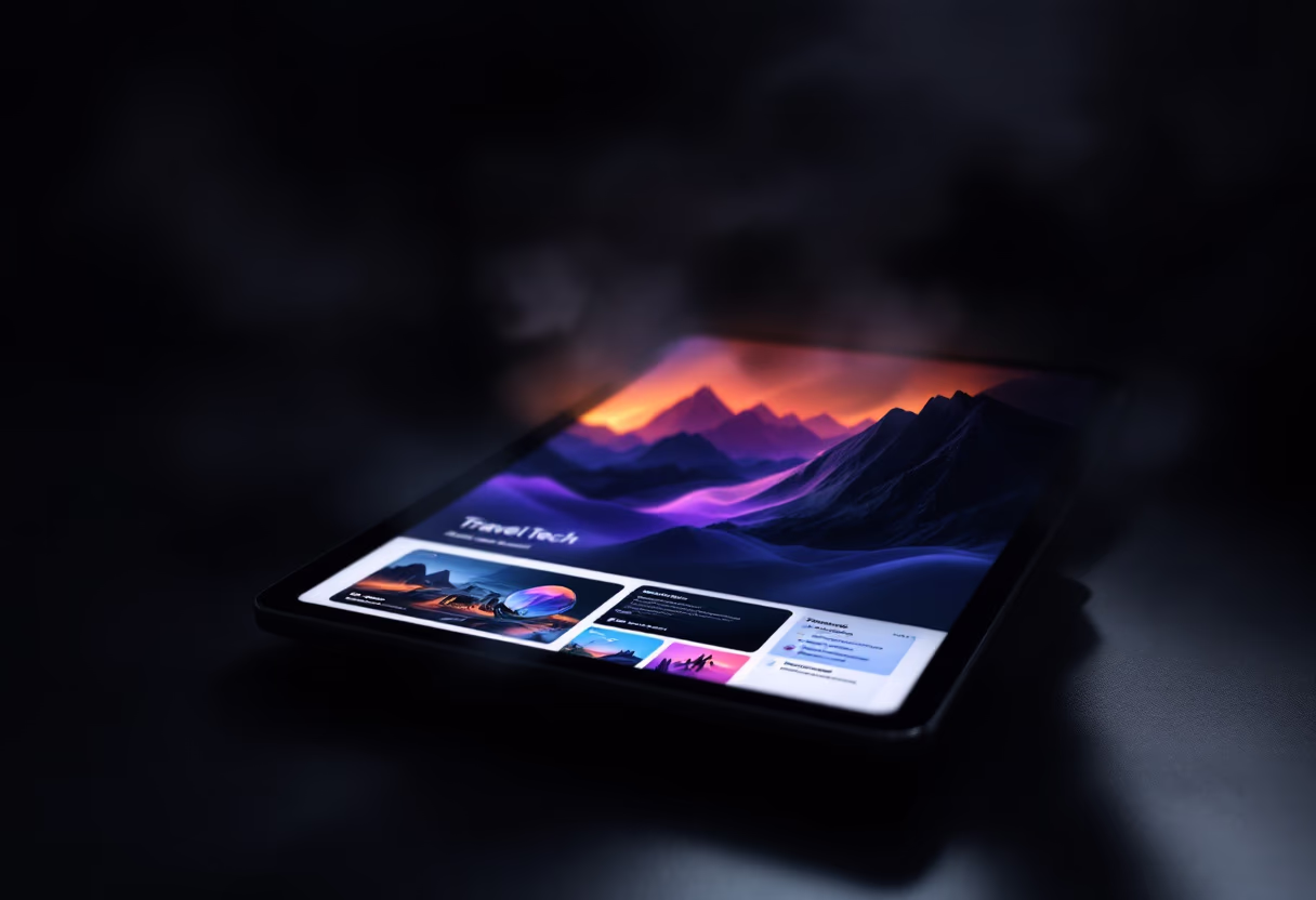 [interface] image of travel tech software interface (for a travel tech)