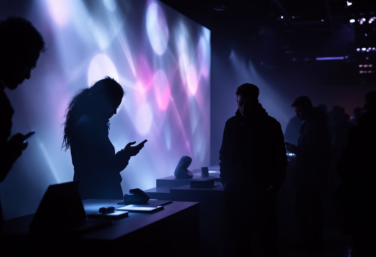 image of tech conference scene