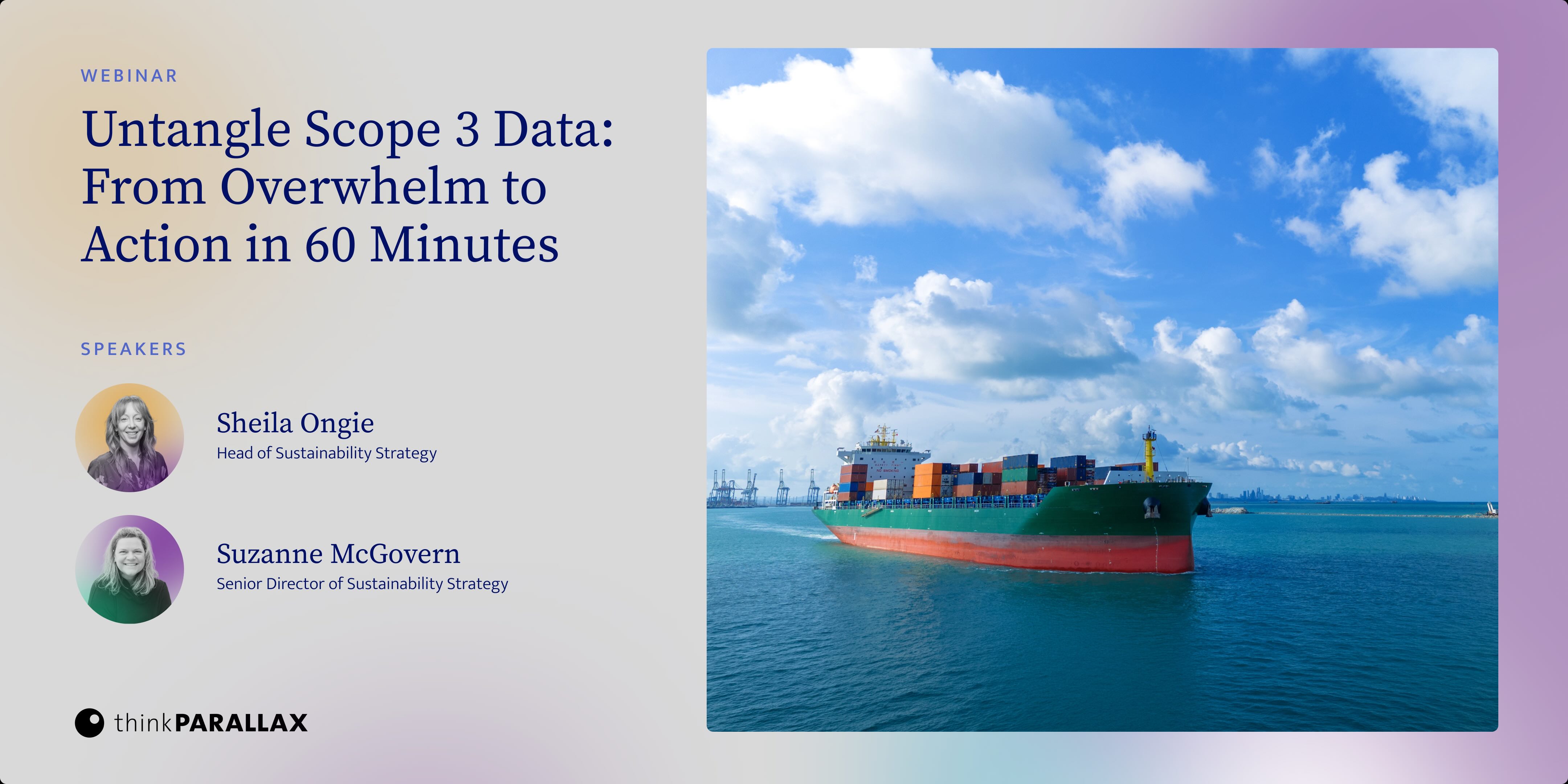 Webinar: Untangle Scope 3 Data: From Overwhelm to Action in 60 Minutes
