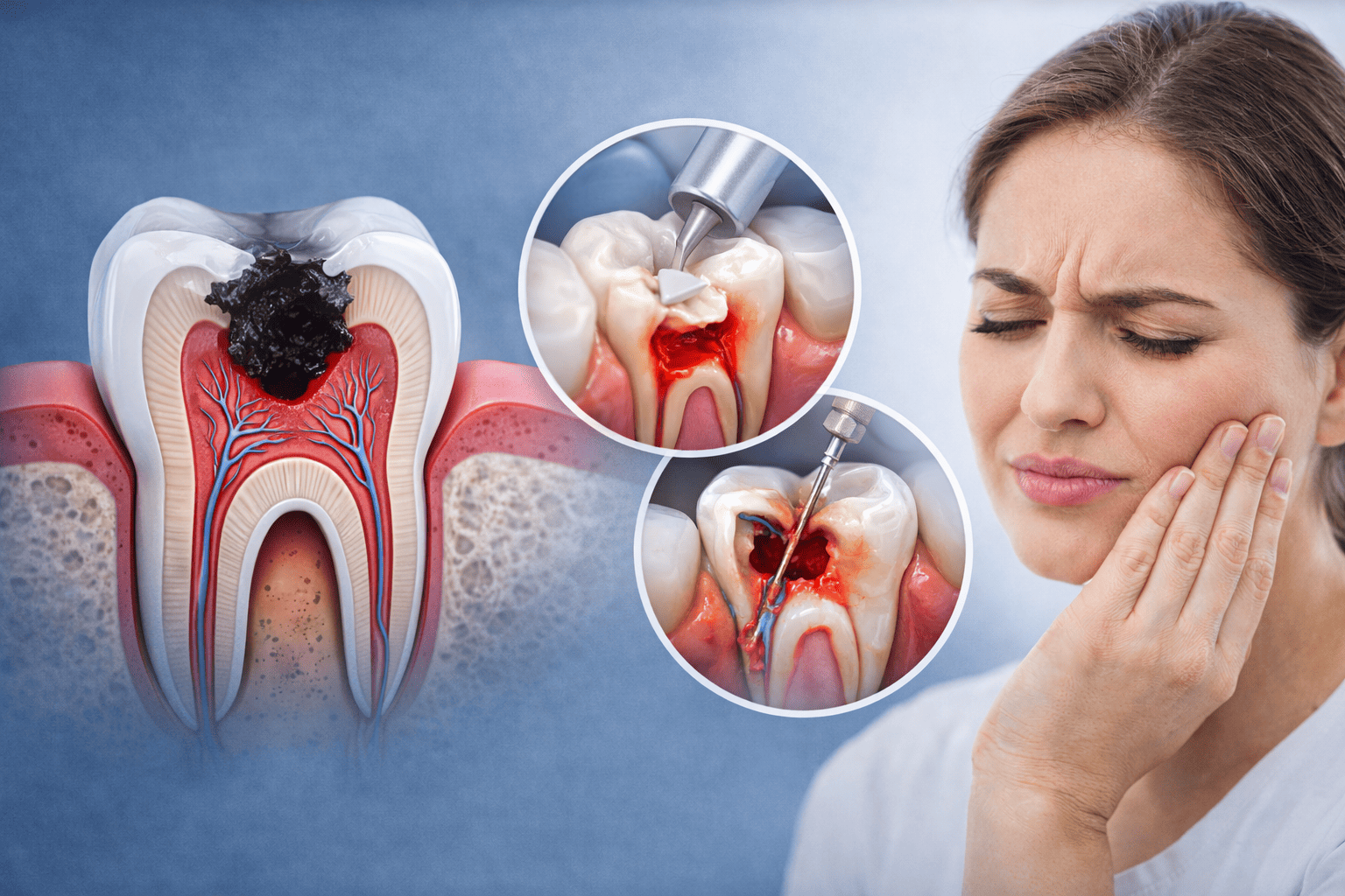Caries: cómo se forman, señales y tratamientos (empaste vs. endodoncia)