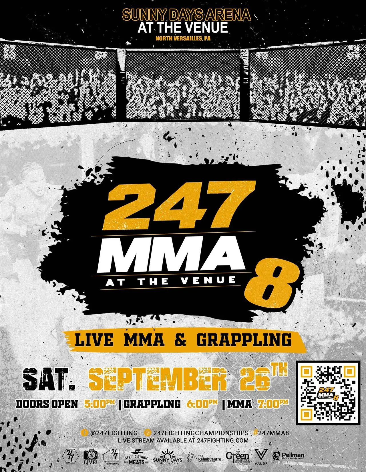 247 MMA at the Venue 8
