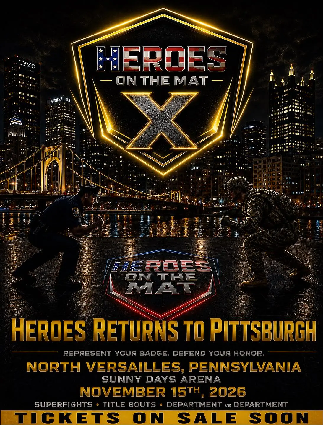 Heroes On The Mat 10: Law Enforcement Jiu-Jitsu Super Fights