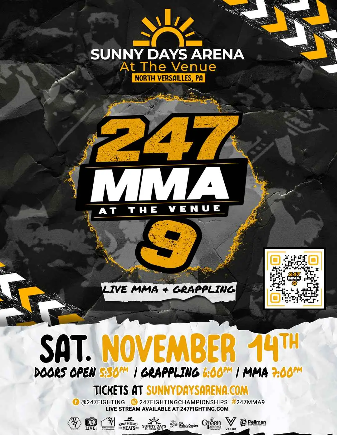 247 MMA at the Venue 9