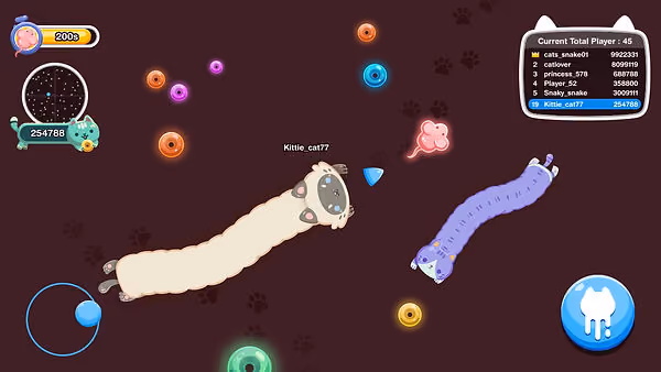 Snaky Cat screenshot 1.jpg