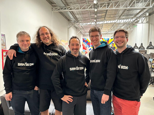 Sviper team members with Sebastien Borget.jpg