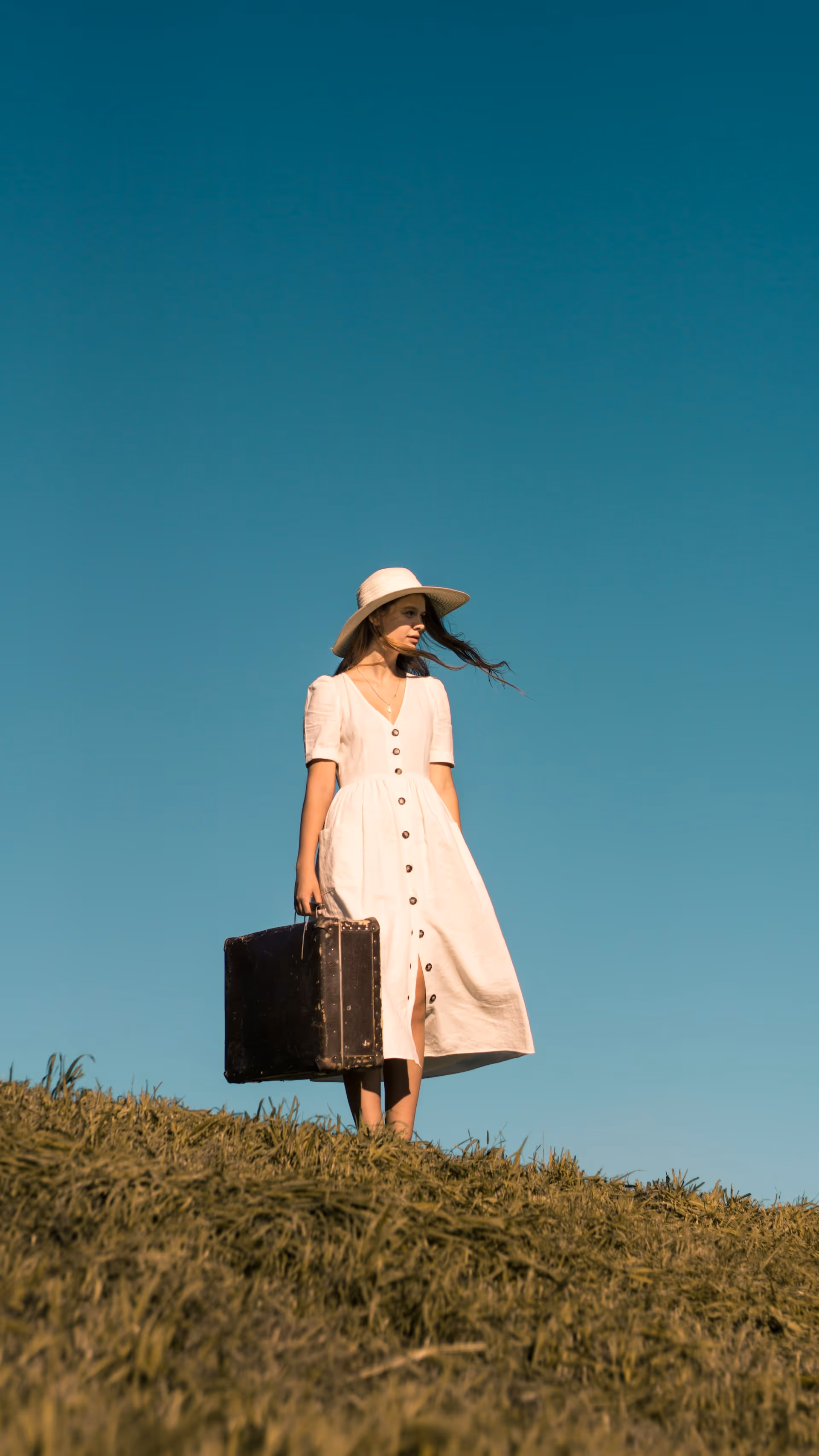 A breathtaking view of the night sky filled with stars, with the Milky Way clearly visible.