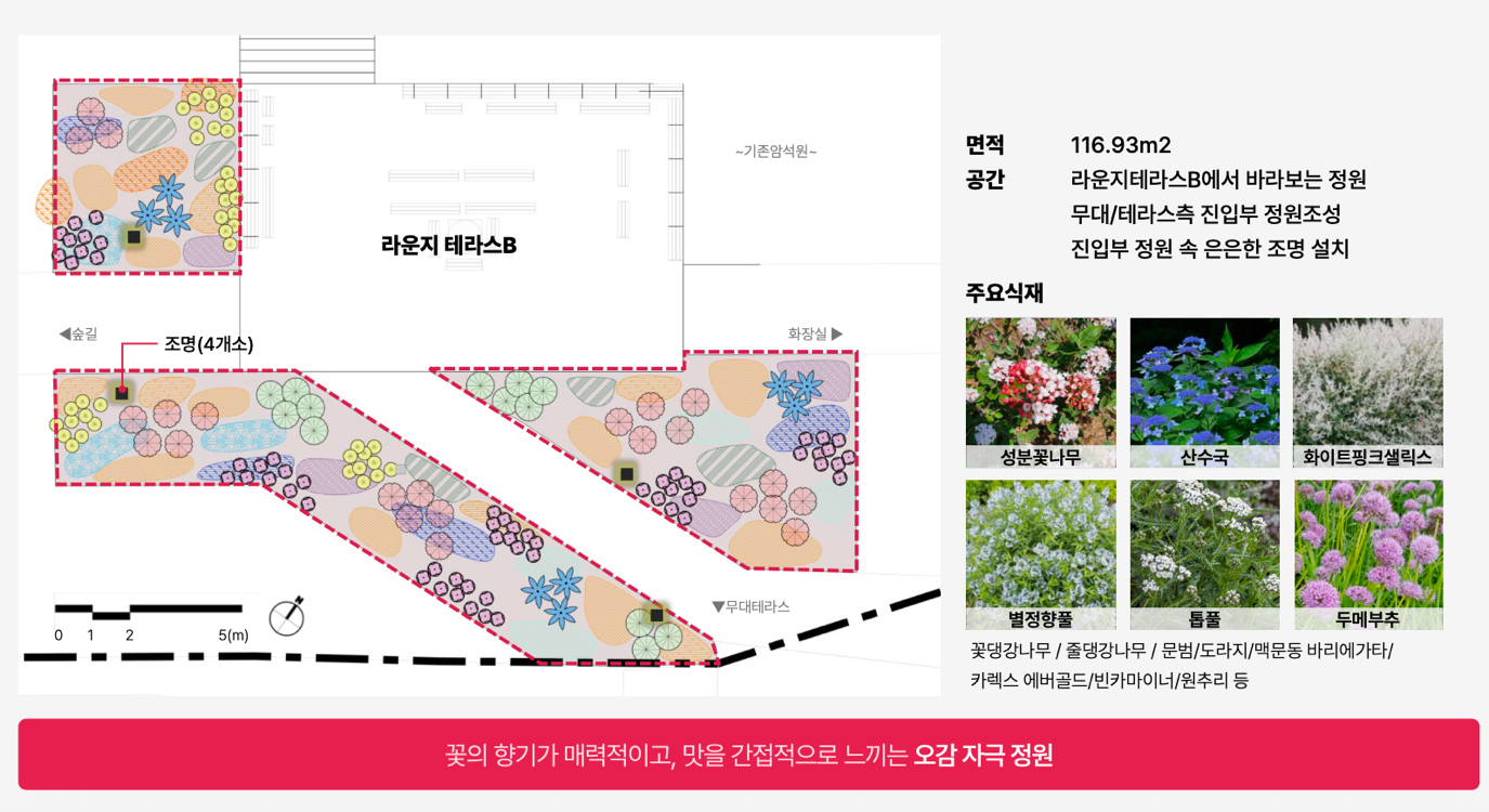 양재천 식재 디자인 — 주식회사 담 설계 사례