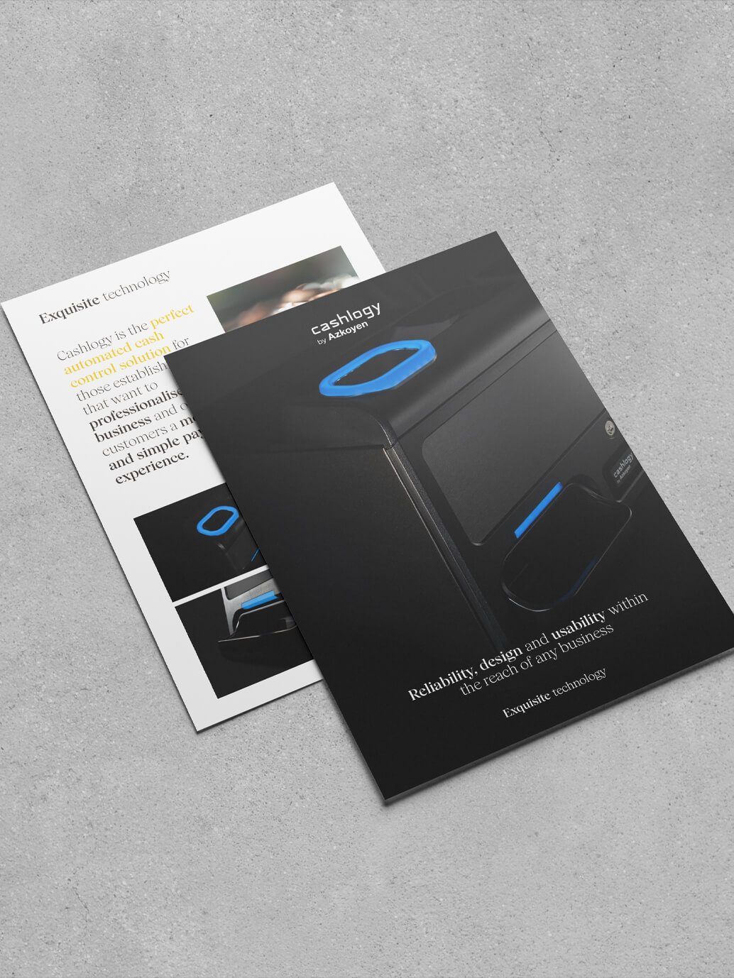 Fotografía de maquetación para Cashlogy