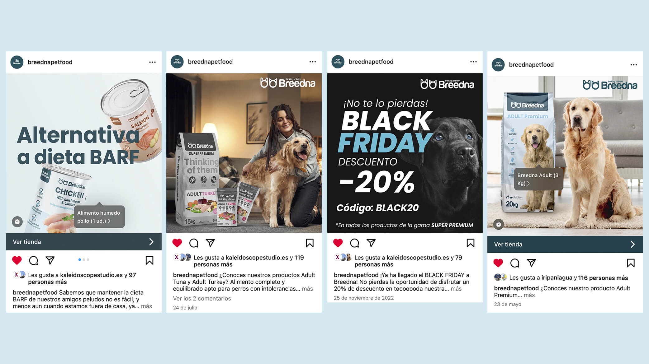 Fotografía de redes  sociales para Breedna