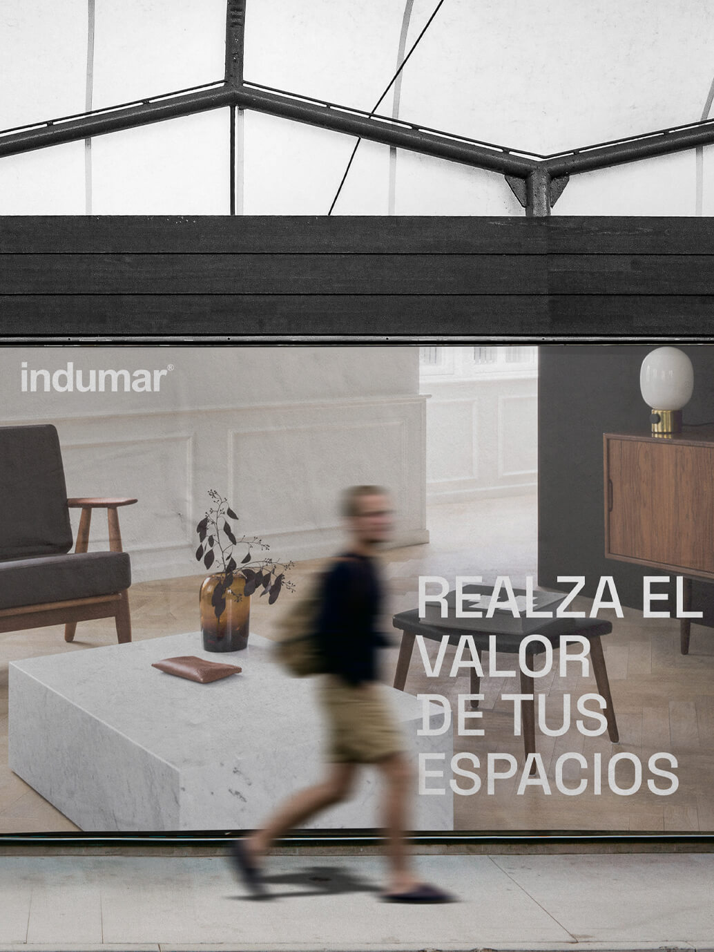 Fotografía de portada para el cliente de  Indumar