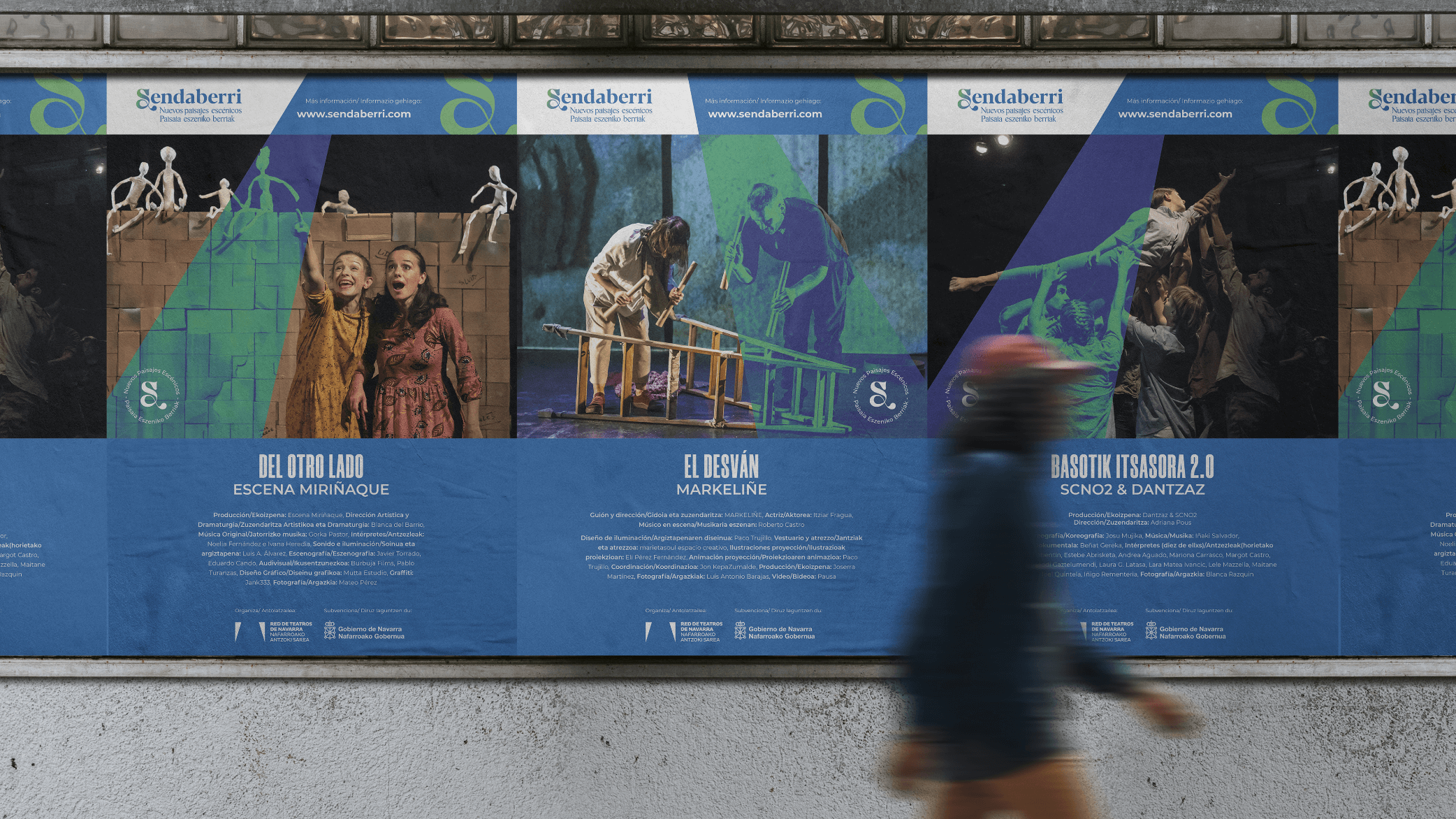 Fotografía de carteles para Sendaberri