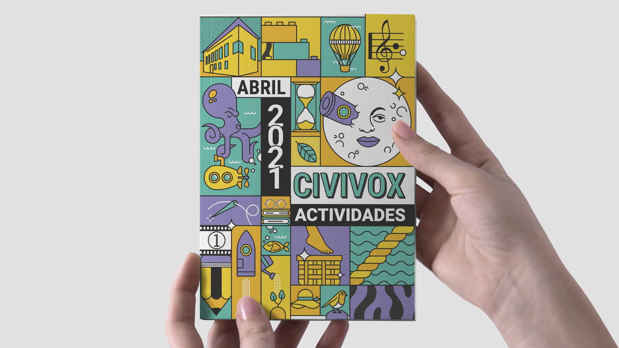 Maquetación para Civivox