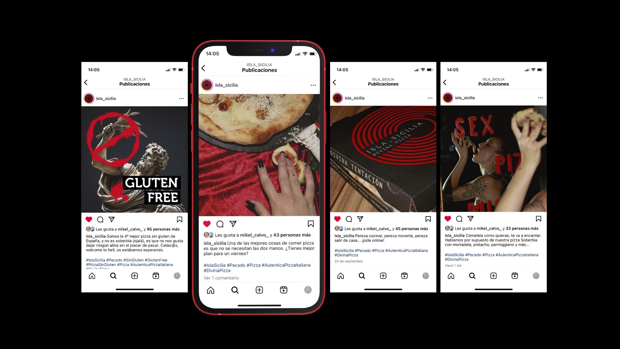 Fotografía de las redes sociales de Isla Sicilia