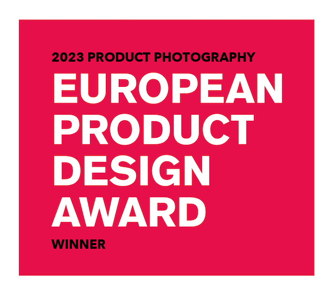 Premio Fotografía de producto de European Product design award