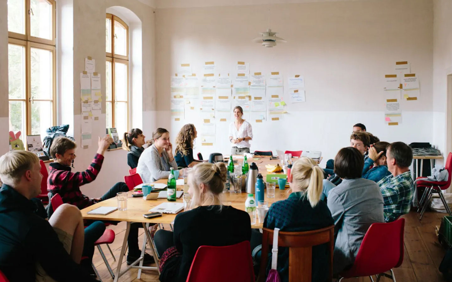 image of a transportation seminar