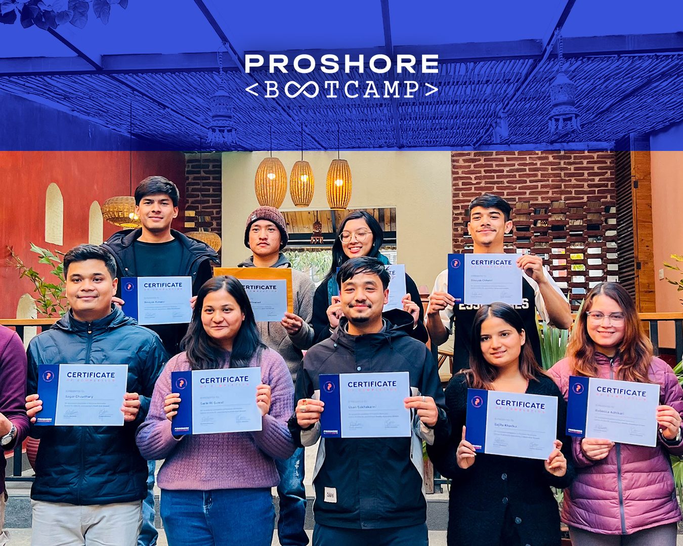 6th edition bootcampers 'graduating' after gaining real-world development experience