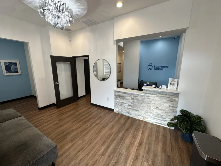 image of before and after dental treatments (for a dental office)