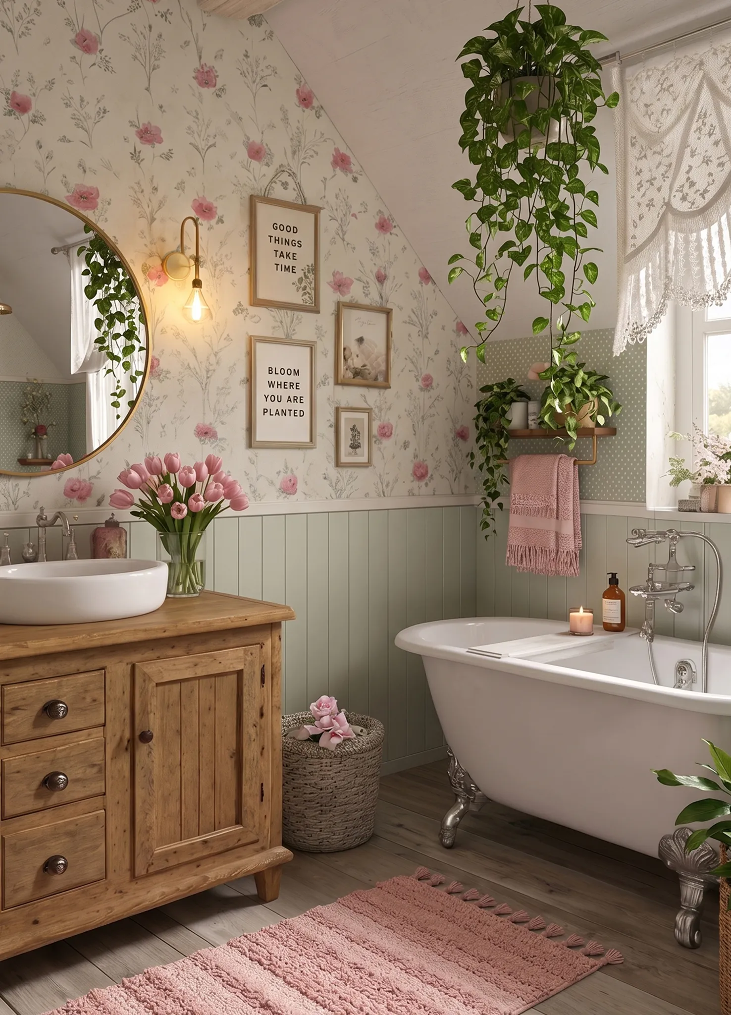 Cottage Style Bathroom