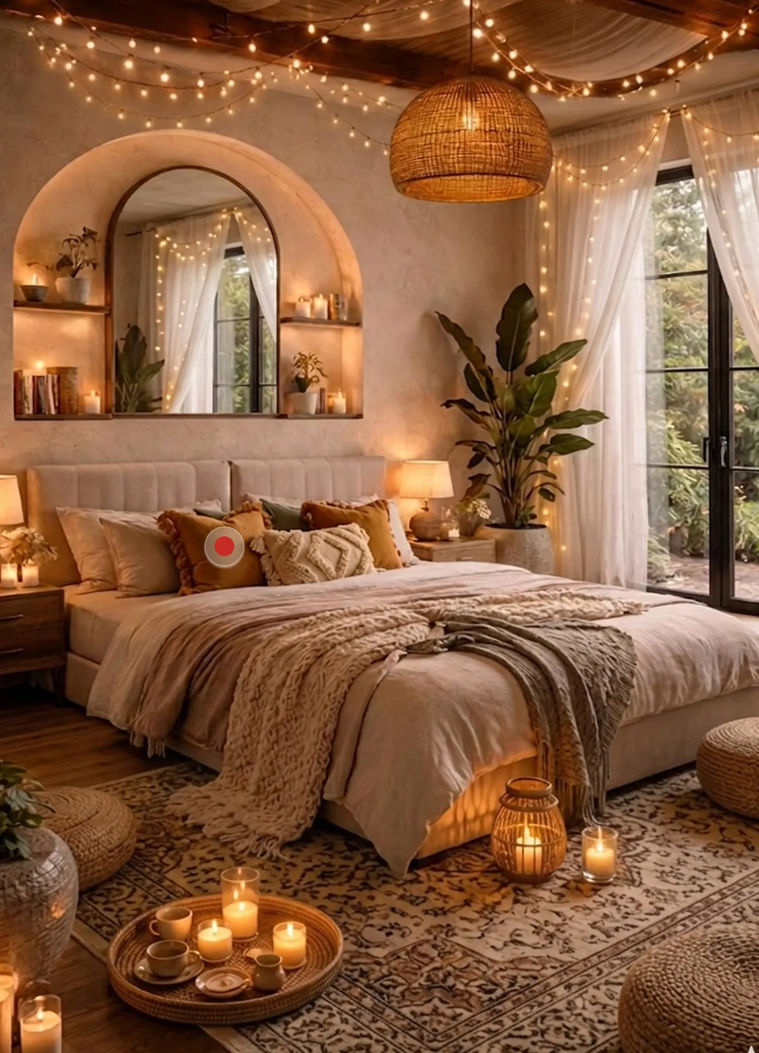 Bohemian Boho Style Pillow