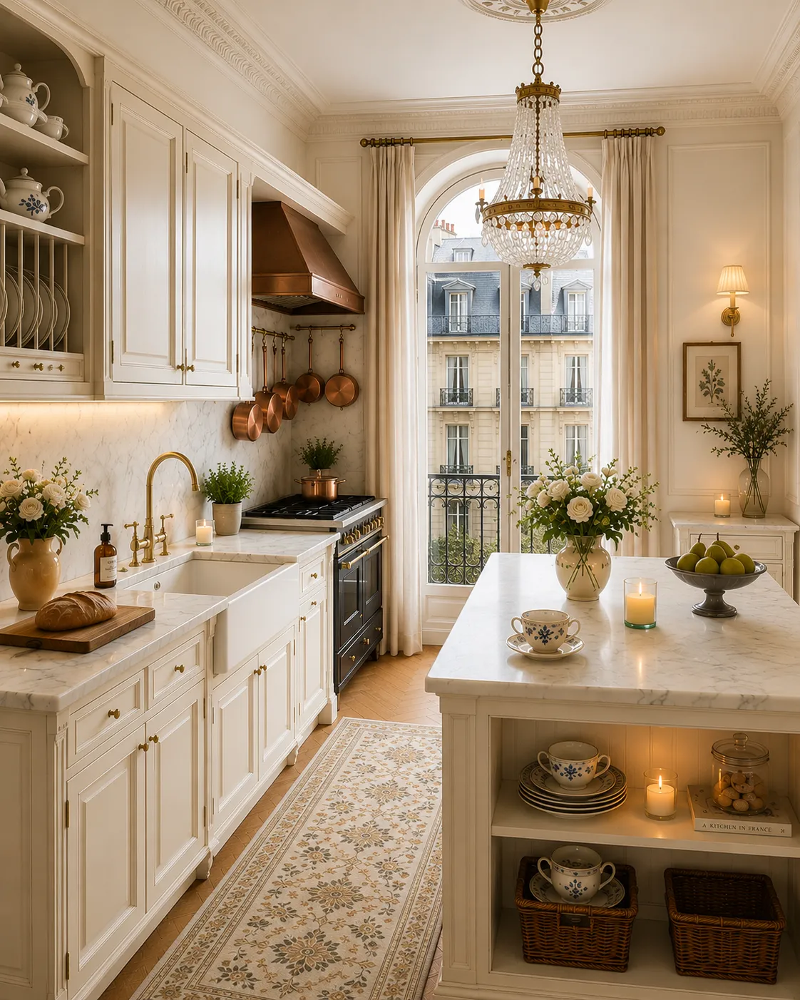 Parisian-Inspired Kitchen Ideas & Curated Decor | VYLLY