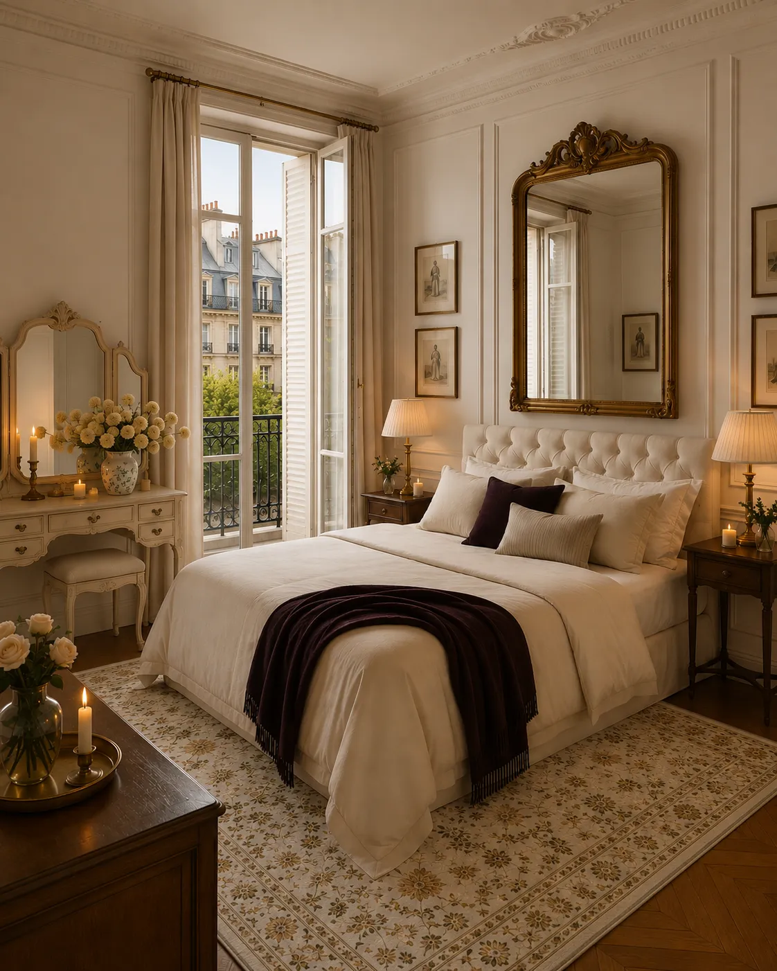 Parisian-Inspired Bedroom Ideas & Curated Decor | VYLLY