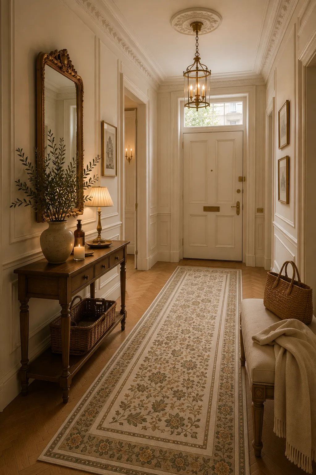 Parisian-Inspired Hall Ideas & Curated Decor | VYLLY