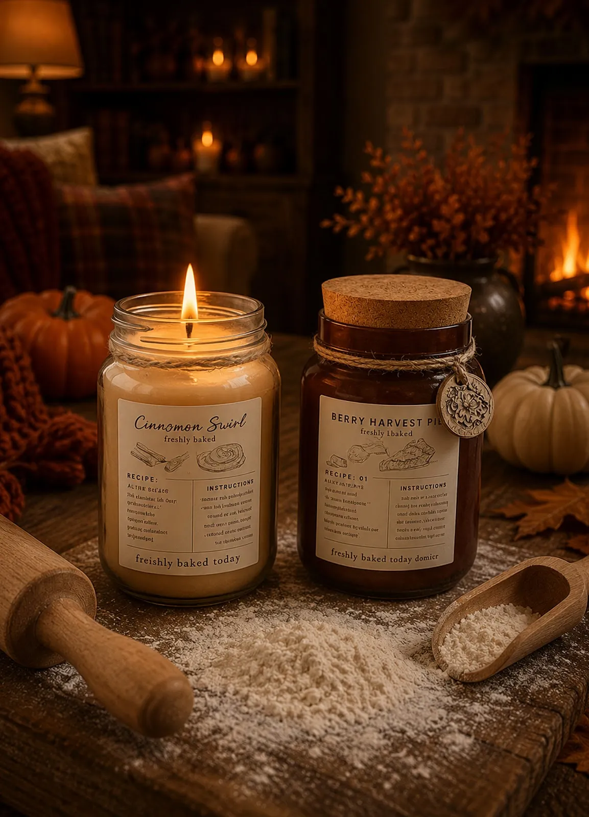 Harvest Apple Pie Candle