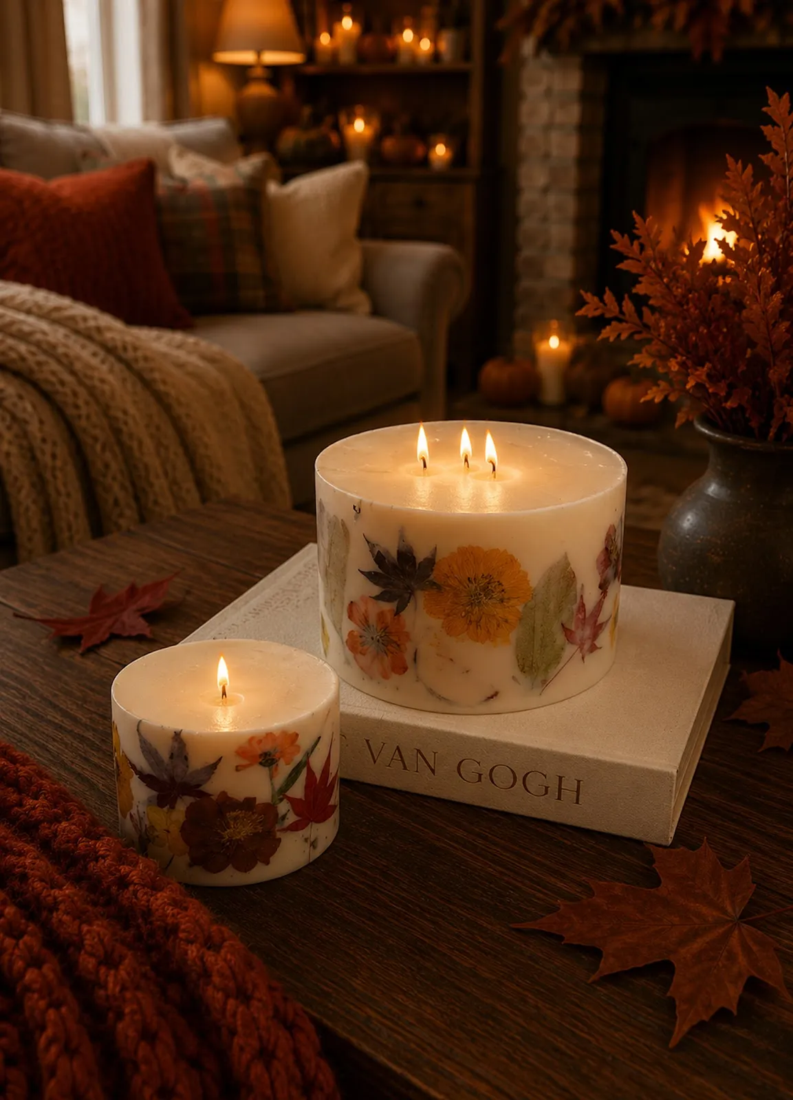 Welcome Glow Autumn Bloom Accent