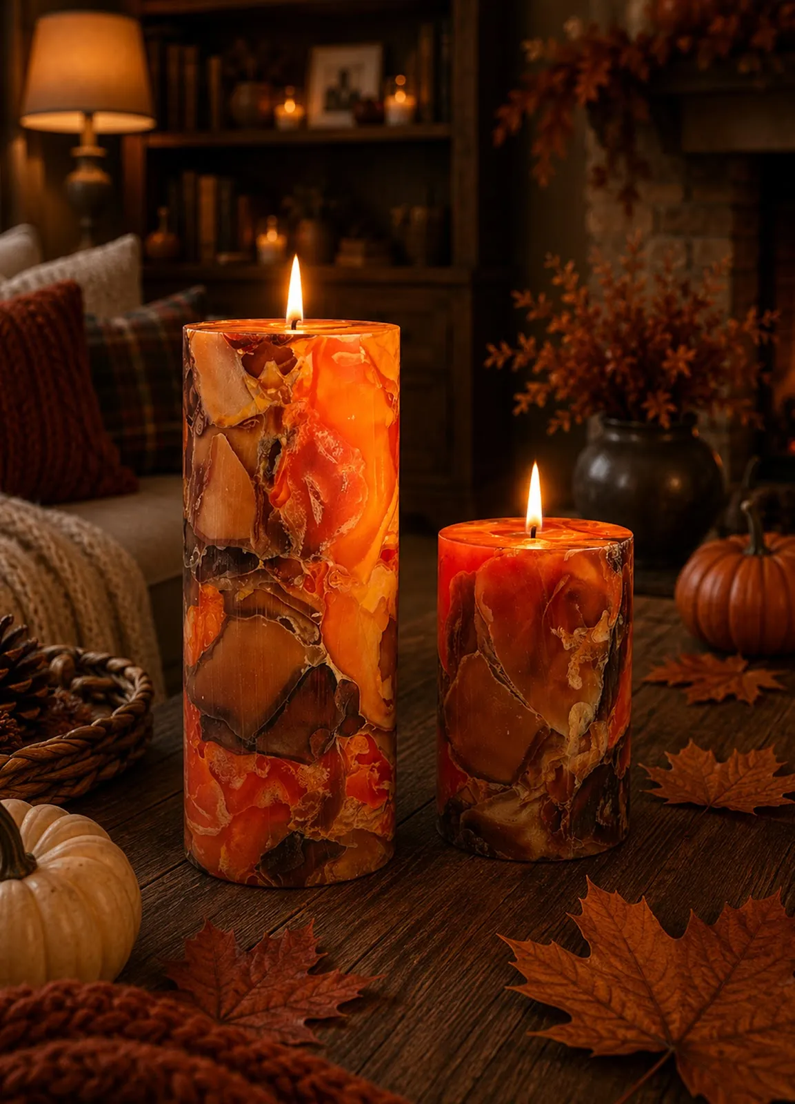 Harvest Autumn Fall Candle (Small)