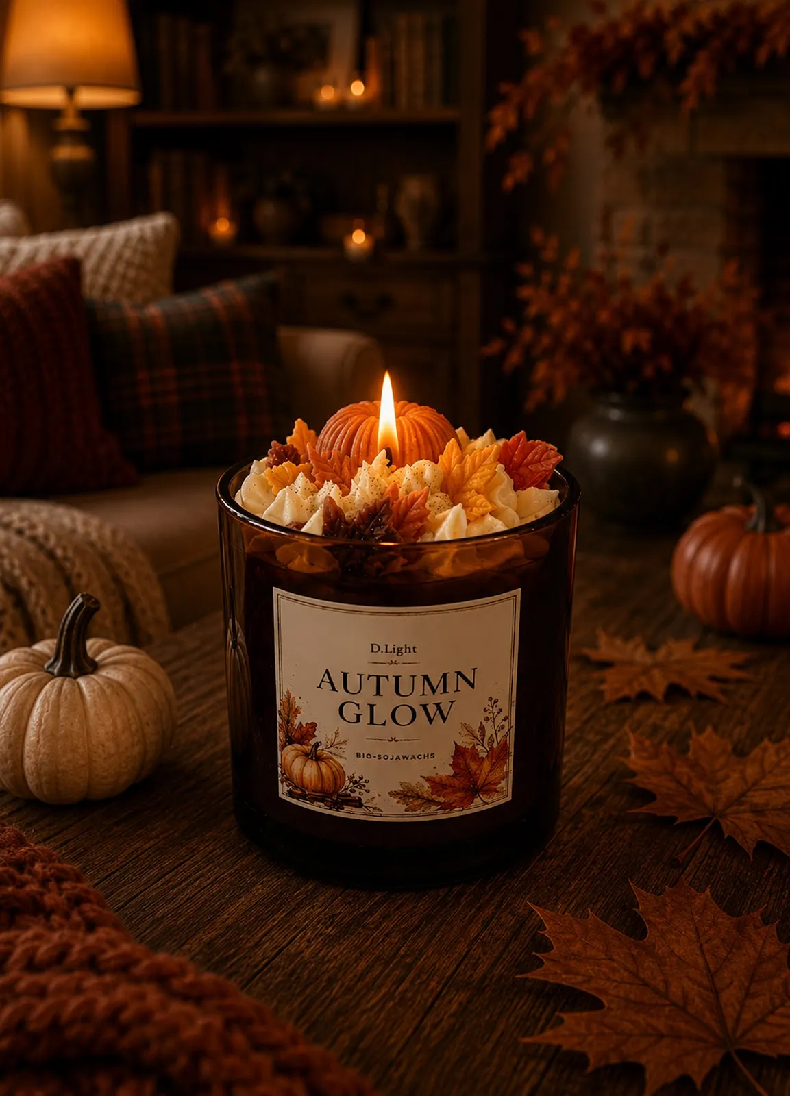 Harvest Autumn Glow Candle