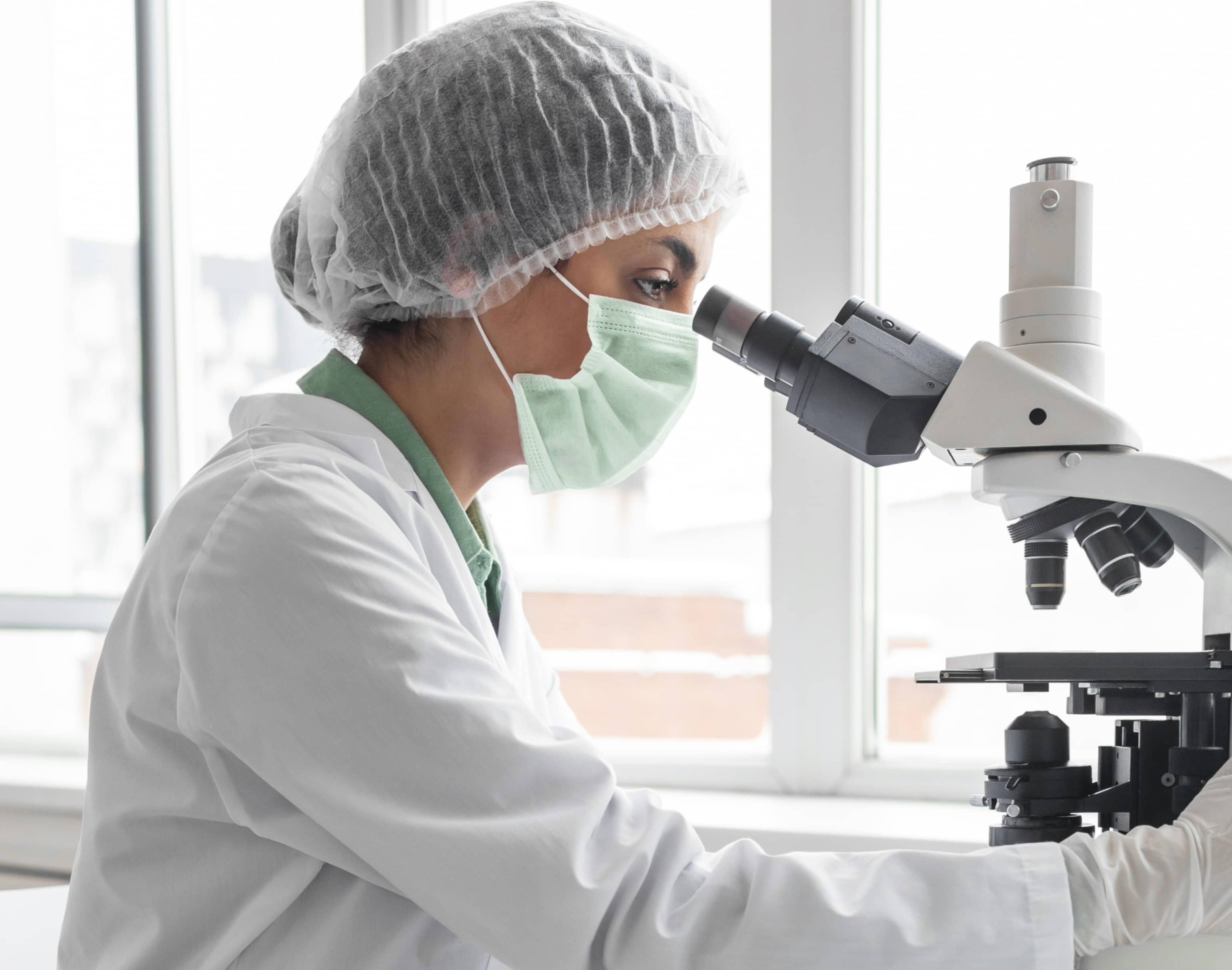 Scientist Miscroscope - DNA X Webflow Template