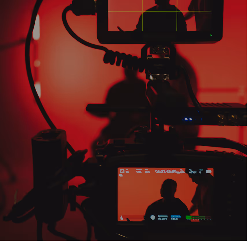 People recording a video