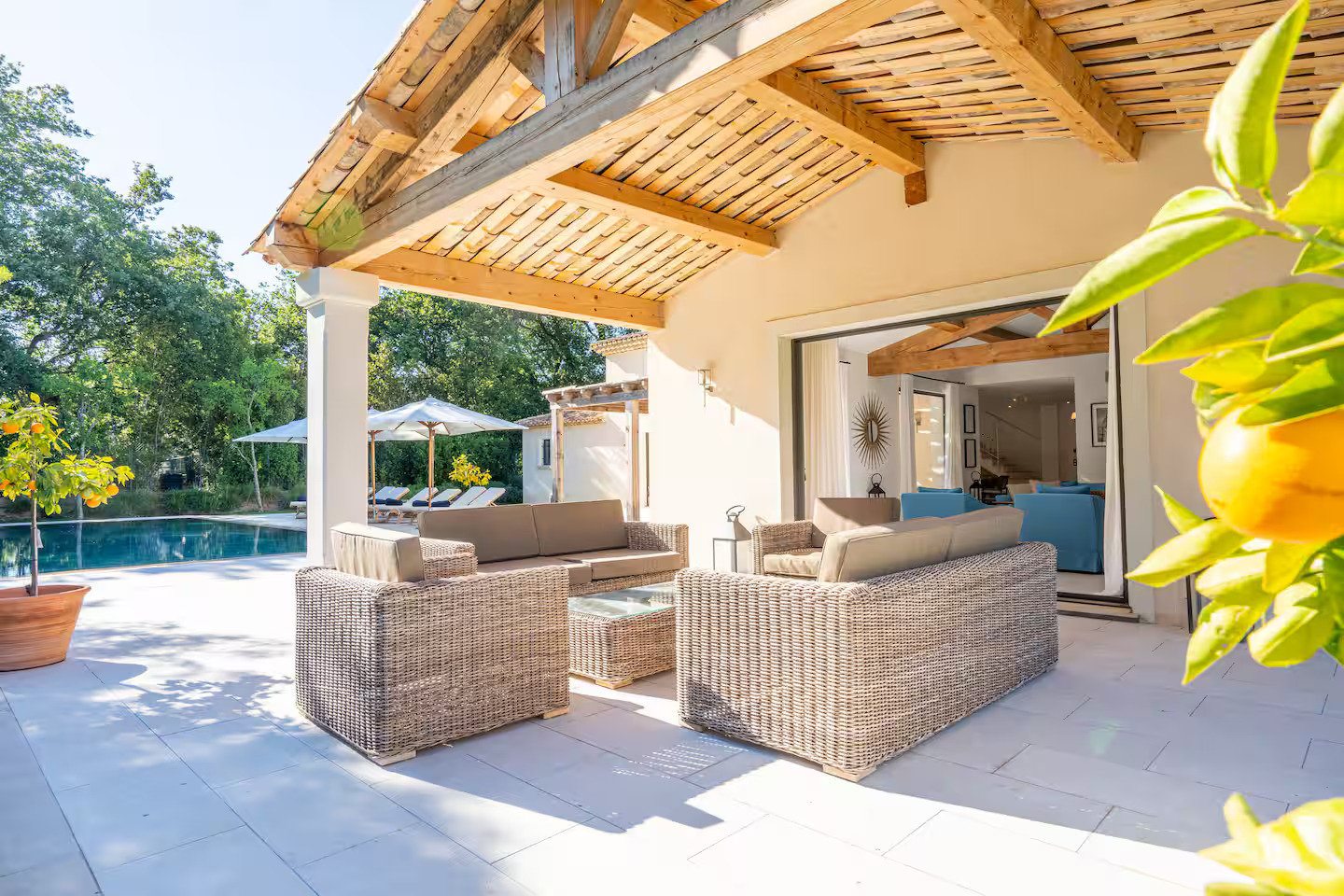 Villa AMELIE â Outdoor lounge, Saint-Tropez