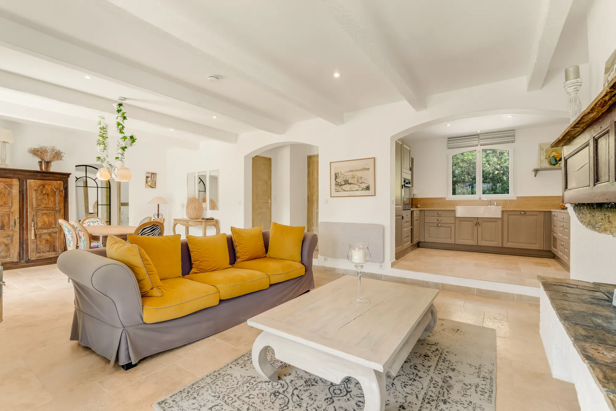 Villa SUNSET â Lounge and dining area, Gassin