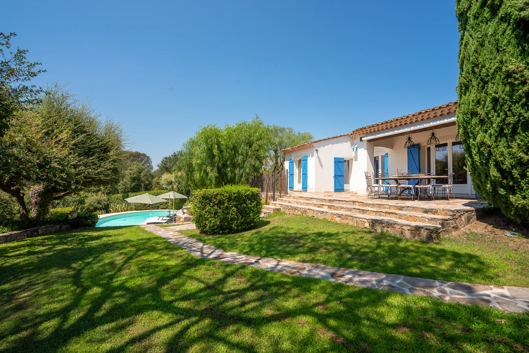 Villa SUNSET â Garden lawn and villa, Gassin