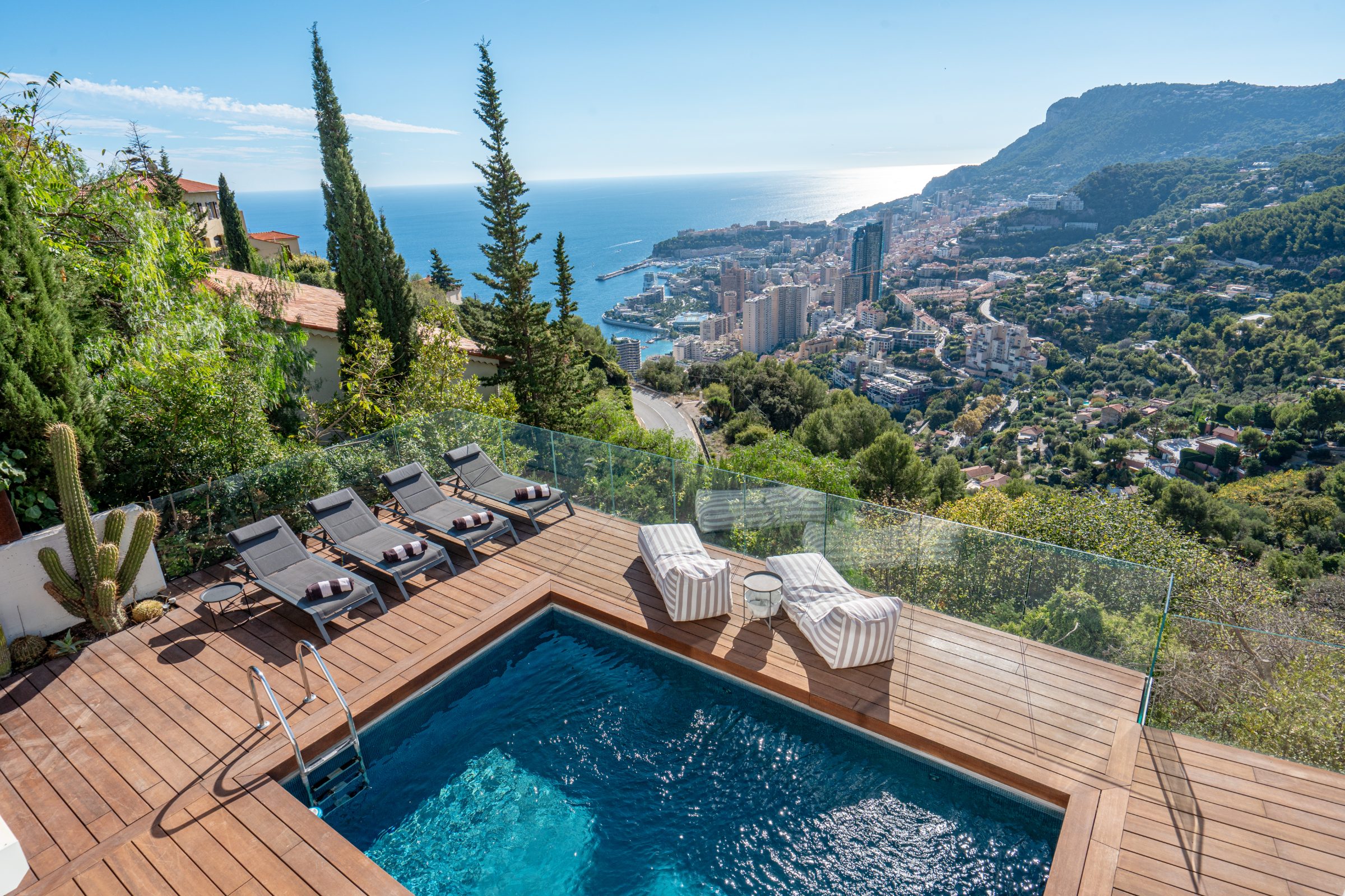 Villa MONACO BLUE – Piscine avec vue panoramique sur Monaco