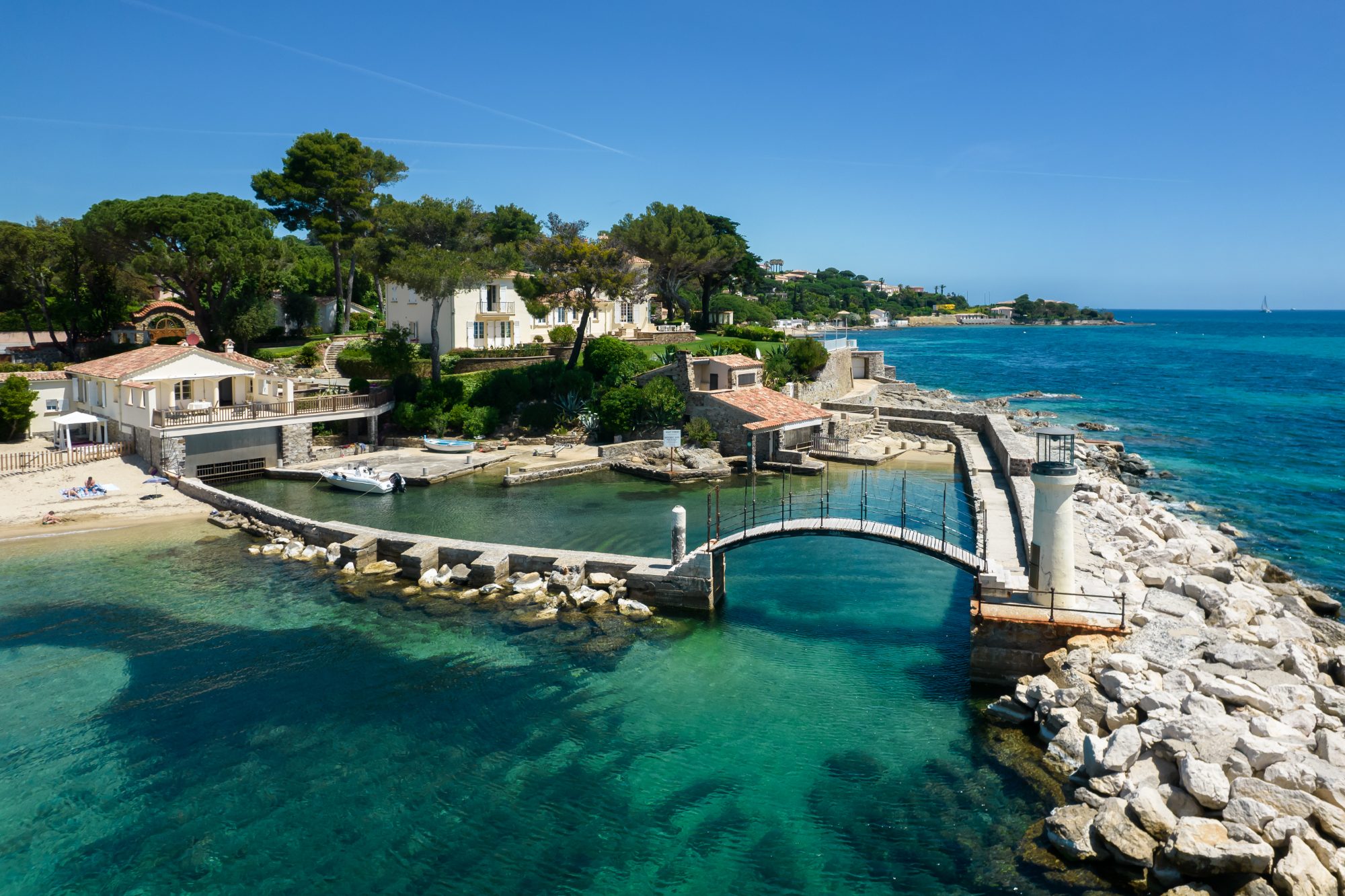 Villa ODYSSÉE – Private harbour and sea accesses