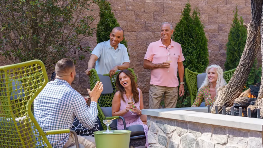A family arrives at The Swiftwater, a luxury base camp for exploring the Pocono Mountains. 