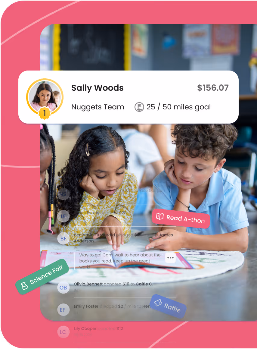 Launch fundraisers that motivate your supporters to give