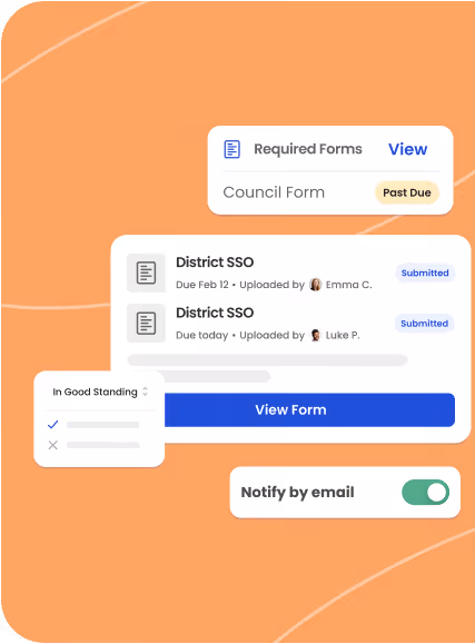 Stay organized and ready for reporting