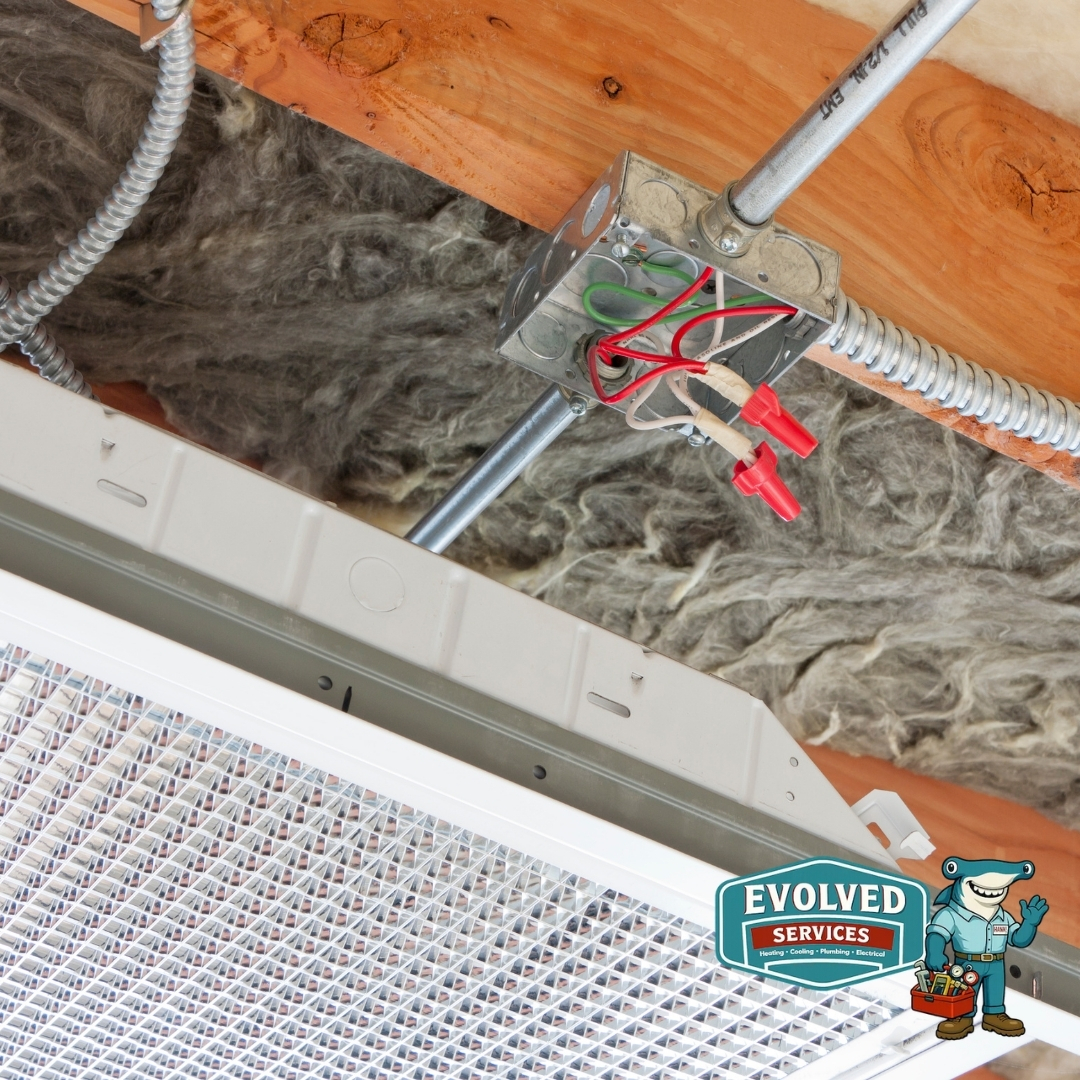HVAC Services in Columbus OH - Technician working on electrical components of HVAC system