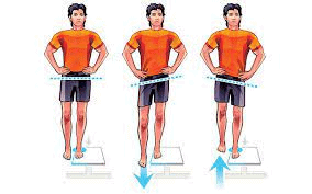 Hip hikes exercise