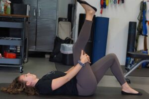 Sciatic nerve glide position