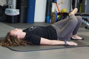 Figure 4 with lower trunk rotation stretch