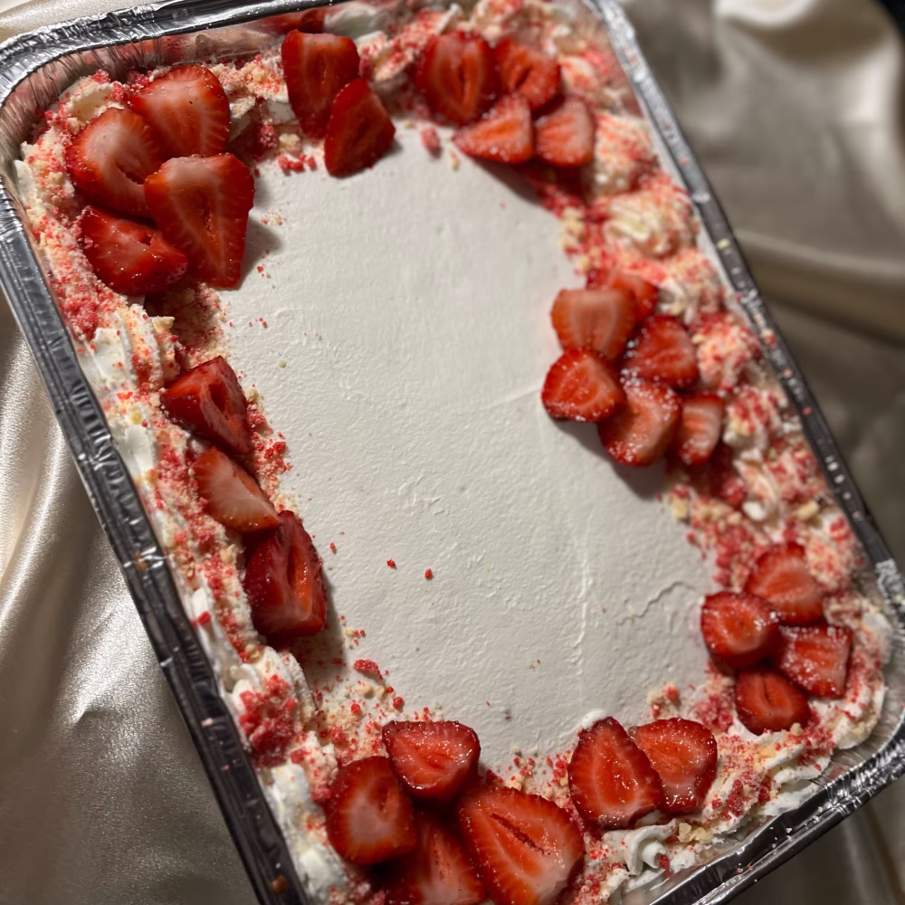 Strawberry Shortcake Tres Leches by Ashley's Antojitos Grand Rapids